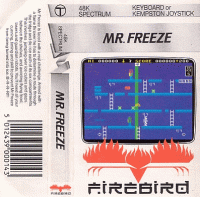 Mr Freeze ZX Spectrum US box art